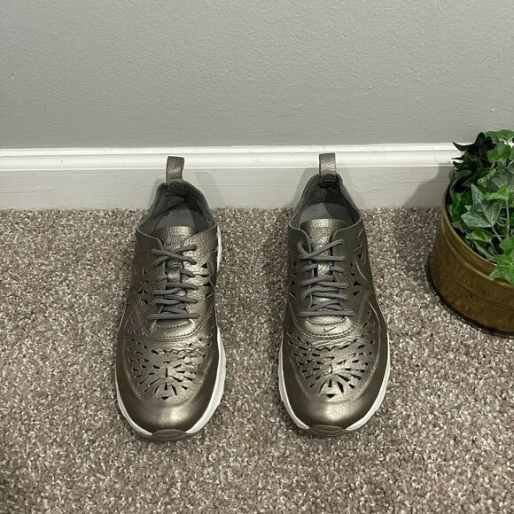 Nike Air Max Thea Jolie 725118-002 Women's Size 7.5 Metallic Pewter Sneakers - Picture 9 of 9